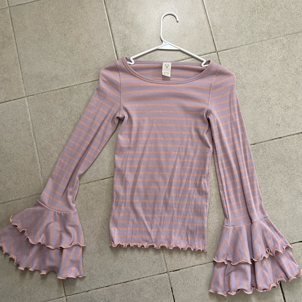 free people striped long sleeve